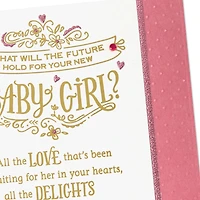 A Future Filled With Love New Baby Girl Card for only USD 6.59 | Hallmark