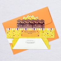 Chocolate Cake Musical 3D Pop-Up Birthday Card With Motion for only USD 11.99 | Hallmark