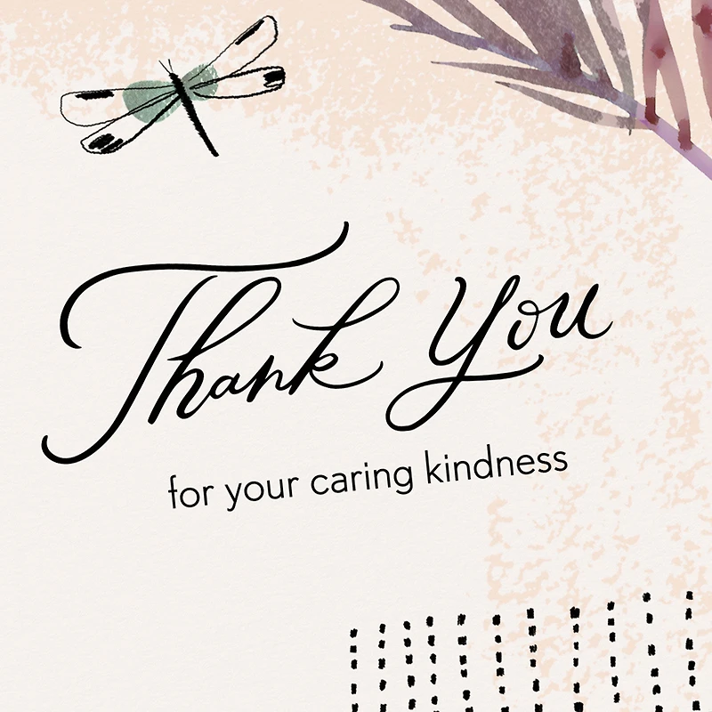 Palm Leaves and Dragonflies Blank Thank You Notes, Pack of 10 for only USD 10.49 | Hallmark