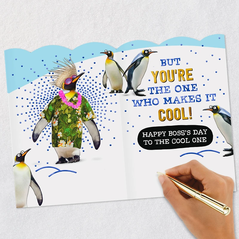 You Make This Place Cool Funny Boss's Day Card From All for only USD 4.59 | Hallmark
