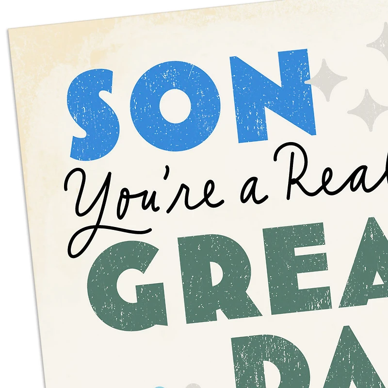 You're a Great Dad Father's Day Card for Son for only USD 3.99 | Hallmark