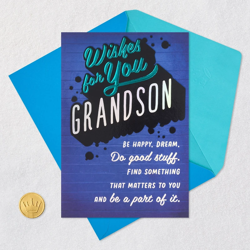 Never Forget How Loved You Are Birthday Card for Grandson for only USD 4.99 | Hallmark