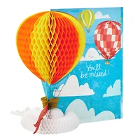 16" Hot Air Balloons Pop-Up Jumbo Goodbye Card for only USD 14.99 | Hallmark
