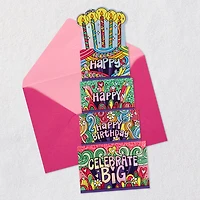 Celebrate Big Pop-Up Musical Birthday Card for Kids for only USD 9.99 | Hallmark