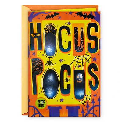Hocus Pocus Musical Halloween Card With Light for only USD 8.99 | Hallmark