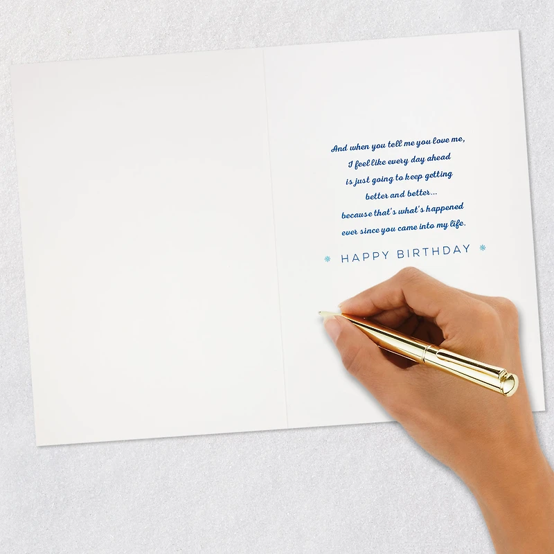Every Day Gets Better With You Romantic Birthday Card for only USD 7.99 | Hallmark