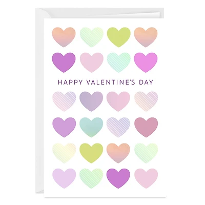 Pastel Hearts Custom Valentine's Day Card for only USD 4.99 | Hallmark