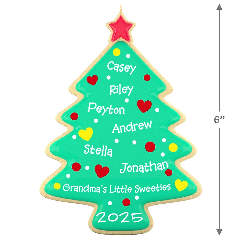 Sweet Memories Sugar Cookie Tree Personalized Ornament, Custom Text for only USD 30.99 | Hallmark