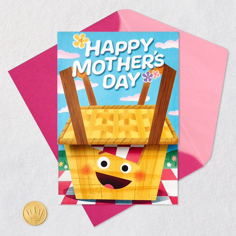 Life's a Picnic Funny Pop-Up Mother's Day Card for Mom With Sound and Light for only USD 9.99 | Hallmark