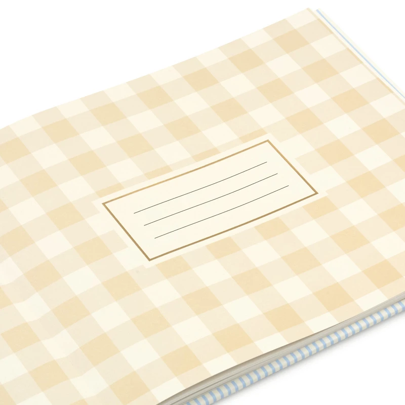 So Happy You're Here Blue and White Striped Guest Book for only USD 26.99 | Hallmark