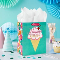 9.6" Ice Cream Cone Medium Birthday Gift Bag for only USD 3.49 | Hallmark