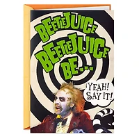 Beetlejuice™ Say It's Happy Funny Musical Halloween Card for only USD 5.99 | Hallmark