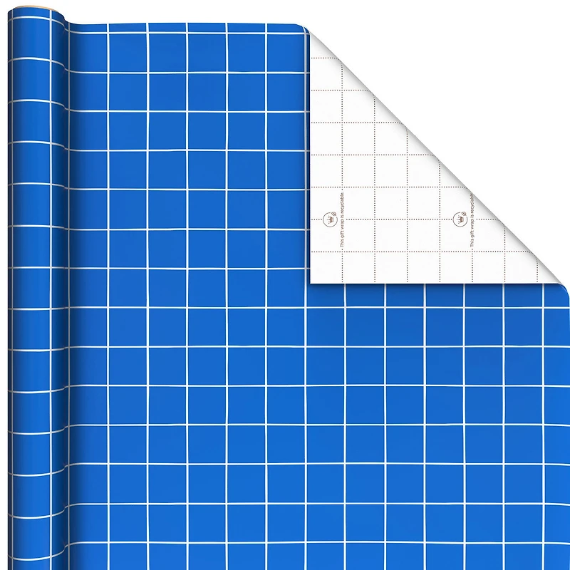 Blue Tiles Wrapping Paper, 20 sq. ft. for only USD 4.99 | Hallmark