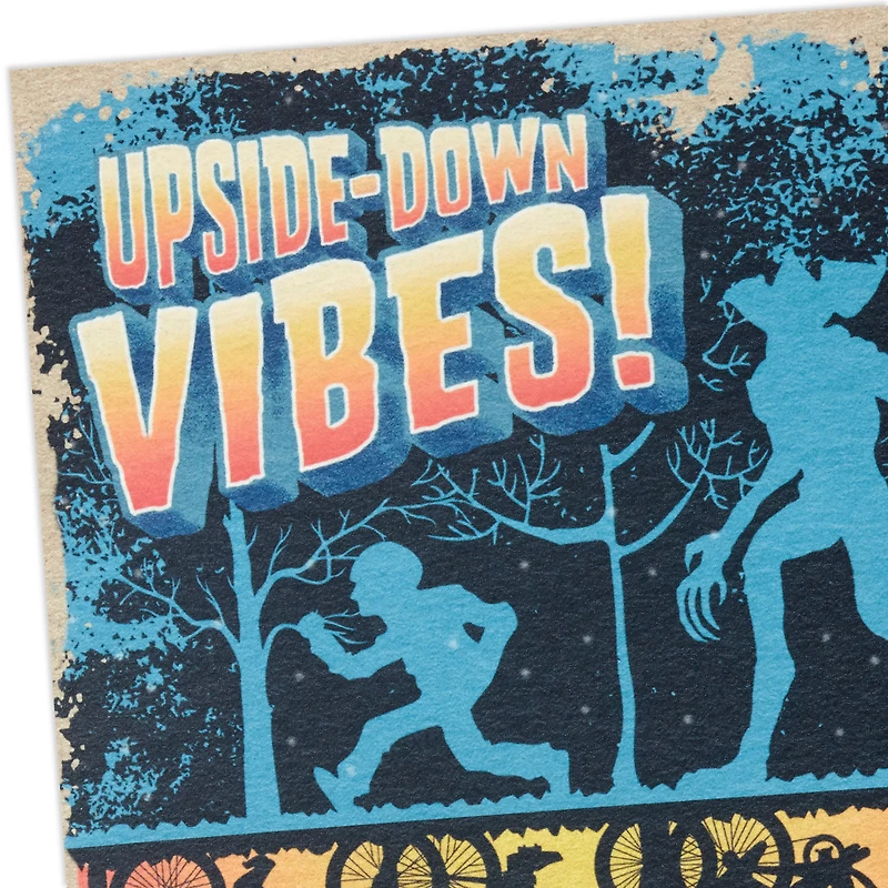 Netflix Stranger Things Upside-Down Vibes Birthday Card for only USD 5.99 | Hallmark