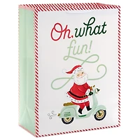 20" Oh What Fun Santa Jumbo Christmas Gift Bag for only USD 5.99 | Hallmark