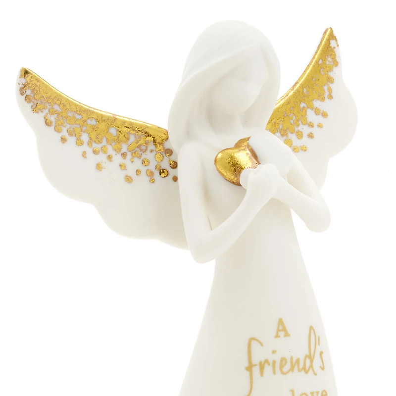 A Friend's Love Angel Figurine, 6" for only USD 24.99 | Hallmark