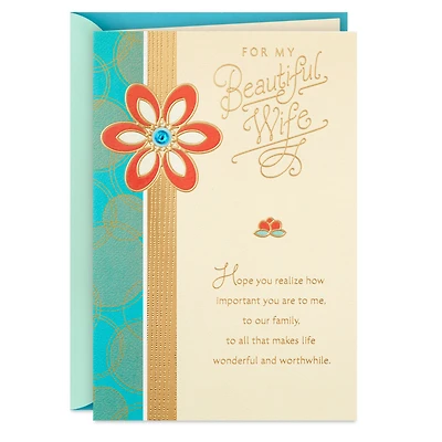 Thankful and Blessed Mother's Day Card for Wife for only USD 5.29 | Hallmark