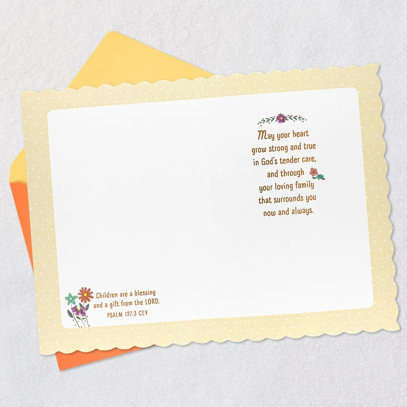Big Blessings Ahead as You Grow Baptism Card for Granddaughter for only USD 4.99 | Hallmark