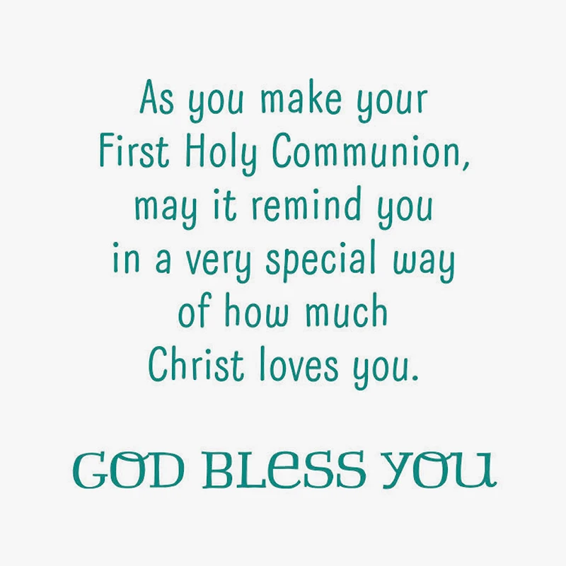 God Bless You First Communion Card for only USD 4.99 | Hallmark