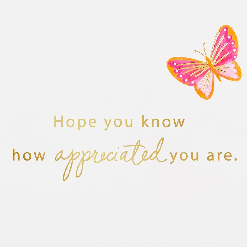 So Appreciated Two Butterflies Mother's Day Card for only USD 3.99 | Hallmark