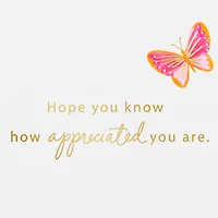 So Appreciated Two Butterflies Mother's Day Card for only USD 3.99 | Hallmark