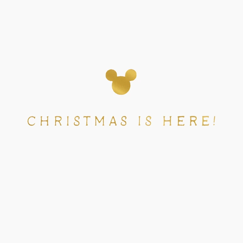 Hallmark + Disney Holiday Ever After Mickey Wreath Christmas Card for only USD 7.59 | Hallmark