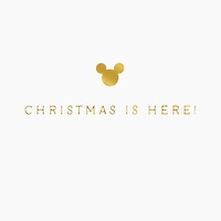 Hallmark + Disney Holiday Ever After Mickey Wreath Christmas Card for only USD 7.59 | Hallmark