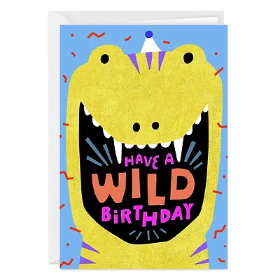 Wild Dino Custom Birthday Card for only USD 4.99 | Hallmark
