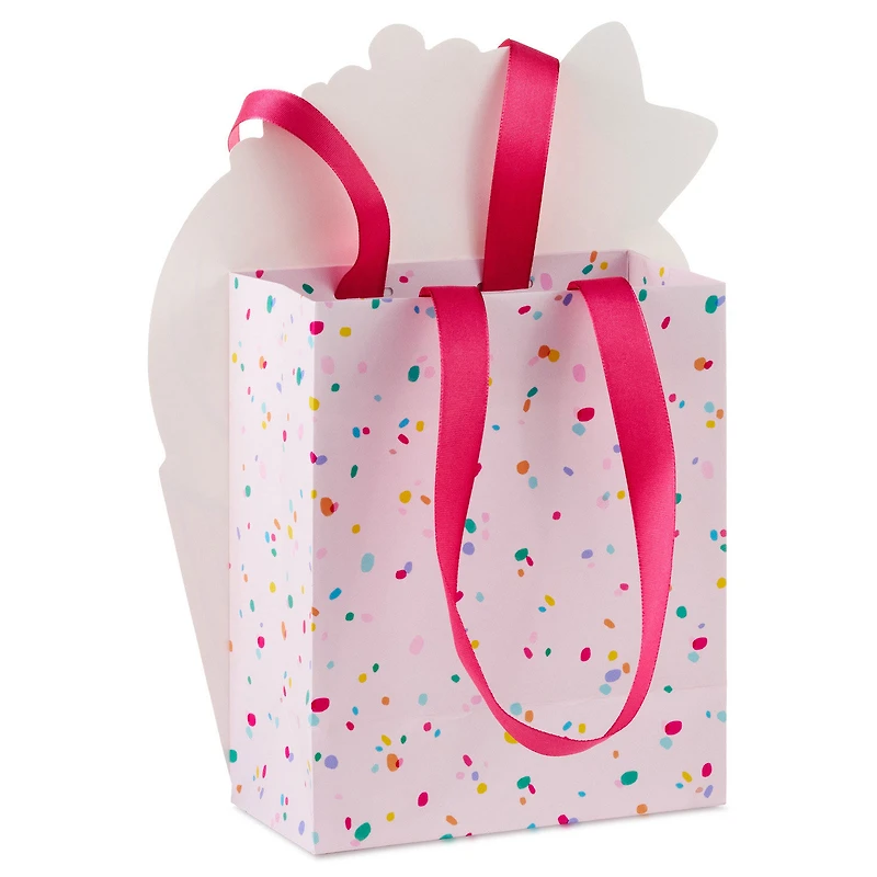 6.5" Cupcake With Flowers Small Gift Bag for only USD 4.99 | Hallmark