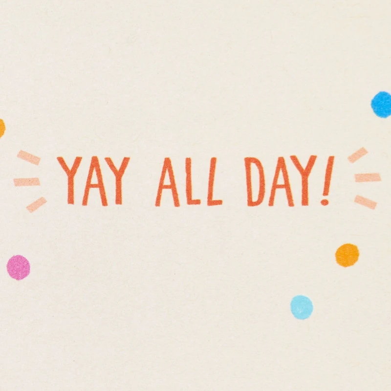 Yay Party Cake Celebration Card for only USD 3.99 | Hallmark
