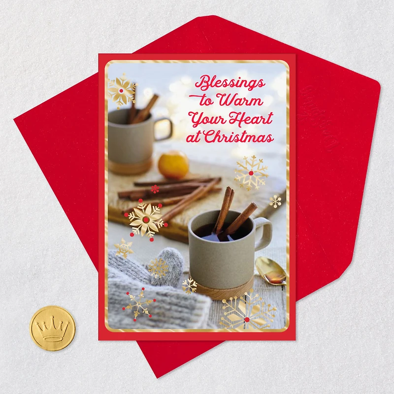 Blessings to Warm Your Heart Religious Christmas Card for only USD 1.98 | Hallmark