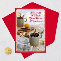 Blessings to Warm Your Heart Religious Christmas Card for only USD 1.98 | Hallmark