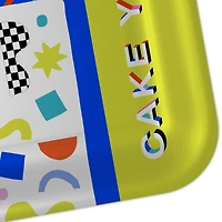 "Cake Yeah!" Modern Neon Dessert Plates, Pack of 8 for only USD 3.99 | Hallmark
