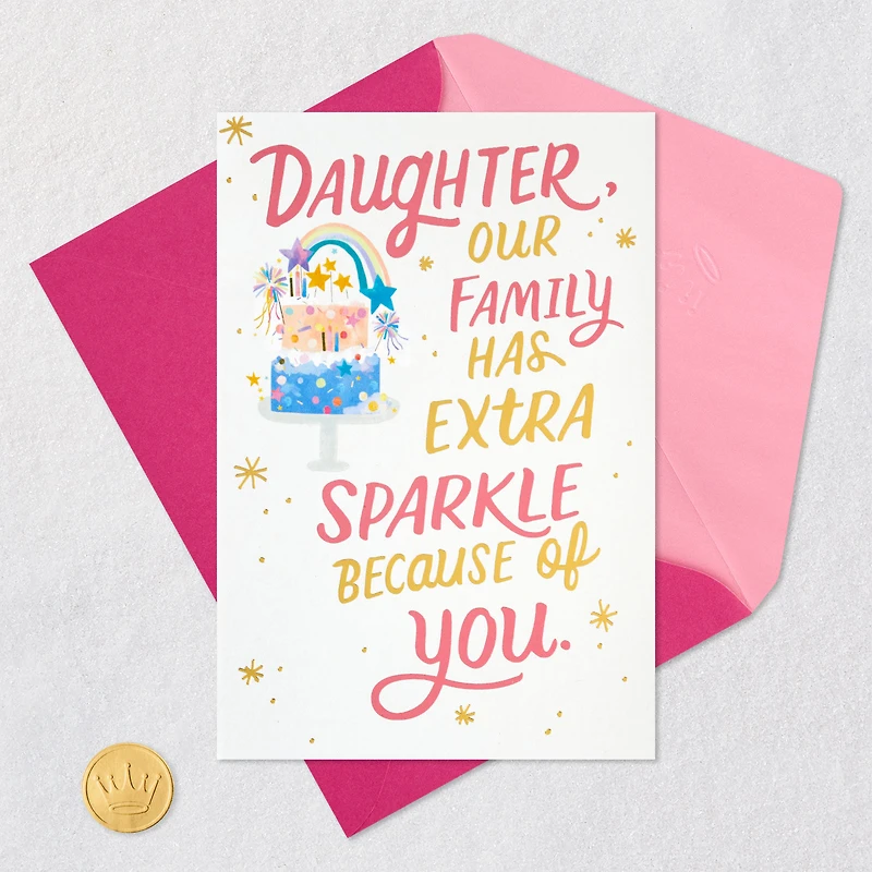 You Shine Even Brighter Pop-Up Birthday Card for Daughter for only USD 5.99 | Hallmark