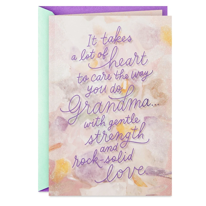 Gentle Strength and Rock-Solid Love Birthday Card for Grandma for only USD 7.59 | Hallmark