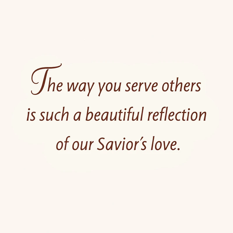 You Serve With Love Religious Clergy Appreciation Card for only USD 2.00 | Hallmark