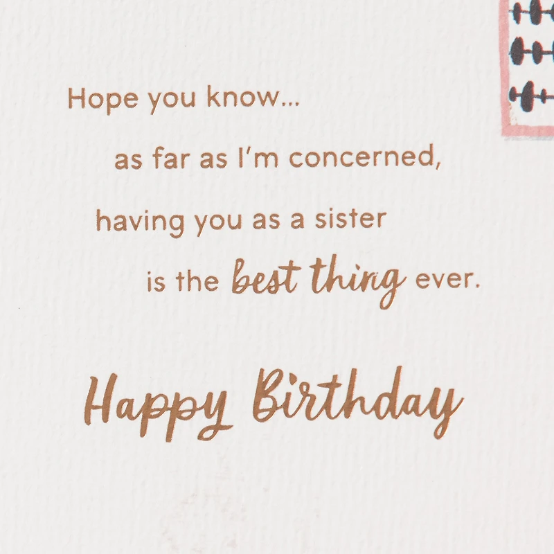 Grateful for All the Things Birthday Card for Sister for only USD 4.99 | Hallmark