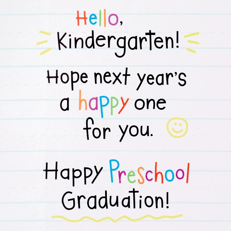 Classroom Characters Preschool Graduation Card for Kid for only USD 2.99 | Hallmark