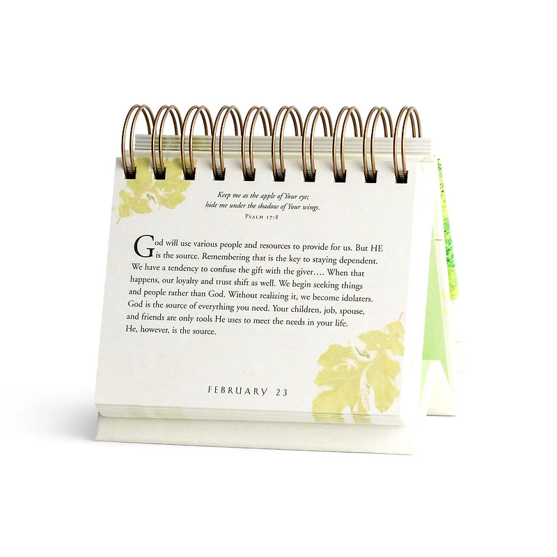 Charles Stanley God's Way Day by Day Perpetual Calendar for only USD 11.99 | Hallmark