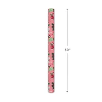 Cute Cats and Dogs on Pink Christmas Wrapping Paper Roll, 35 sq. ft. for only USD 4.99 | Hallmark