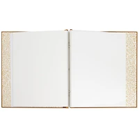 Our Family Gold on Tan Refillable Photo Album for only USD 39.99 | Hallmark