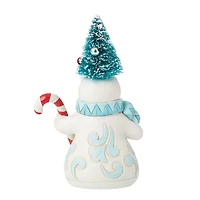 Jim Shore Snowman With Mini Tree Hat Figurine, 5.7" for only USD 35.99 | Hallmark