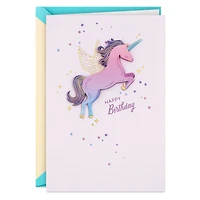 Unicorn May All Your Dreams Come True Birthday Card for Kids for only USD 6.59 | Hallmark