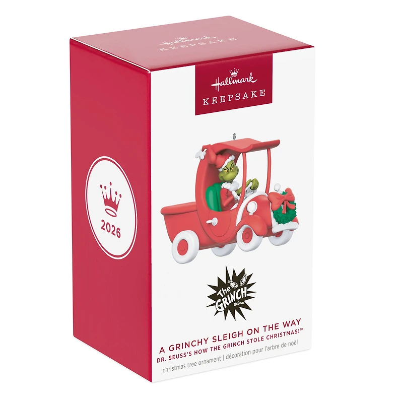 Dr. Seuss's How the Grinch Stole Christmas!™ A Grinchy Sleigh On the Way Ornament for only USD 27.99 | Hallmark