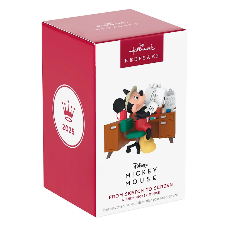 Disney Mickey Mouse From Sketch to Screen Ornament for only USD 30.99 | Hallmark