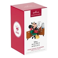Disney Mickey Mouse From Sketch to Screen Ornament for only USD 30.99 | Hallmark