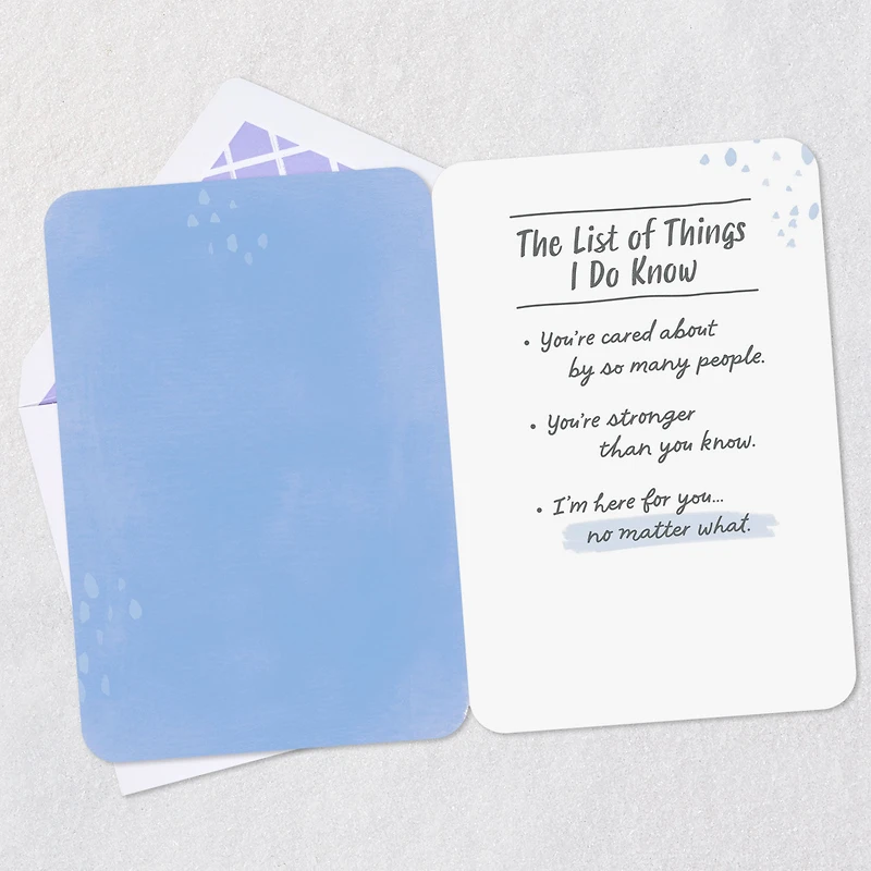 The List of Things I Know Encouragement Card for only USD 2.99 | Hallmark