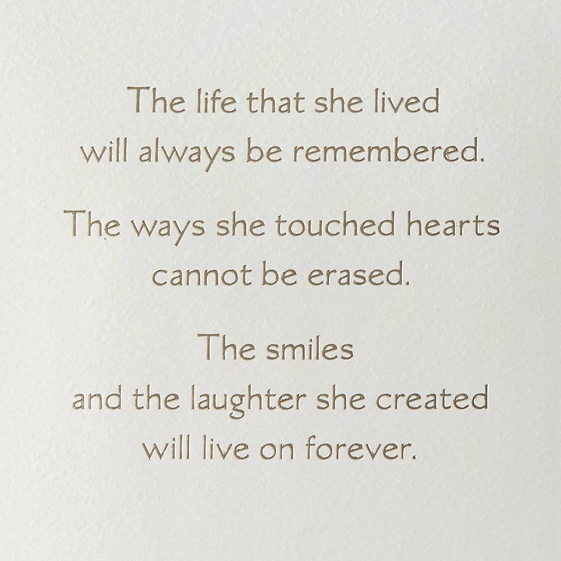 May Her Memory Carry You to Brighter Days Sympathy Card for Loss of Mother for only USD 8.99 | Hallmark