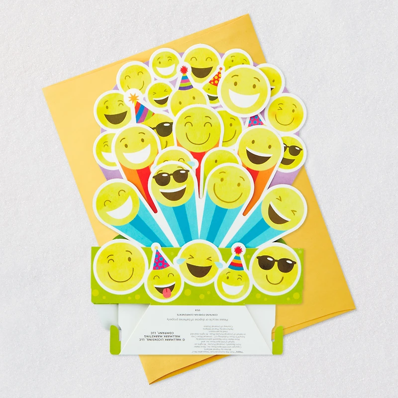 Smiley Face Musical 3D Pop-Up Birthday Card With Light for only USD 9.99 | Hallmark
