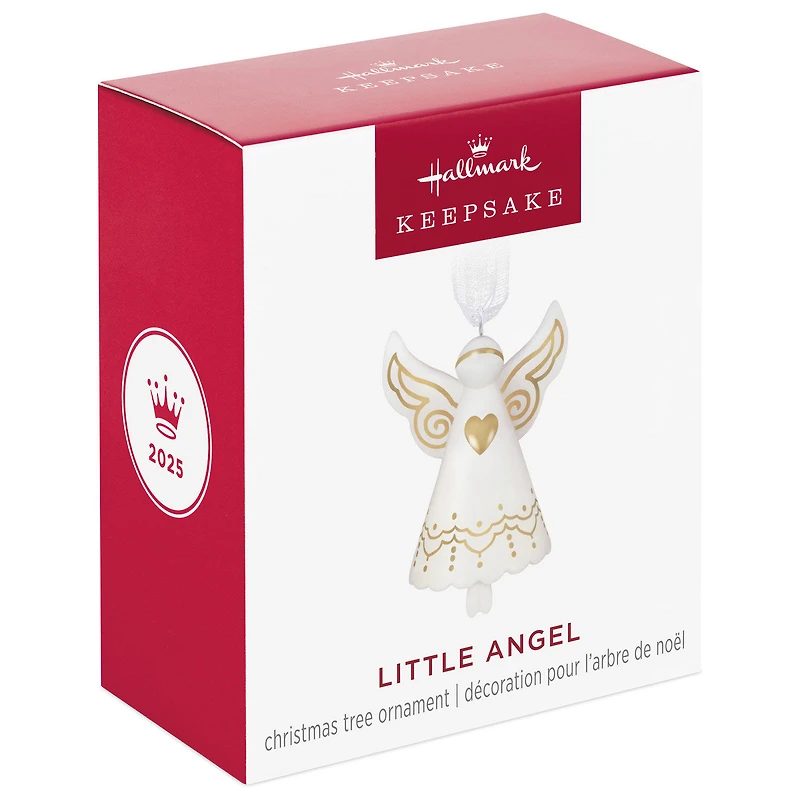 Mini Little Angel Porcelain Ornament, 1.25" for only USD 12.99 | Hallmark